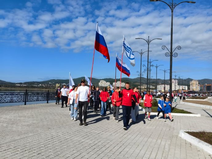 Ежегодная акция «10 тысяч» шагов к жизни» собрала больше 1000 находкинцев