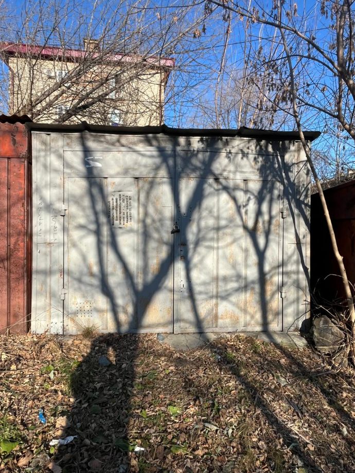 Информация для владельцев металлических гаражей, установленных в районе улицы ...