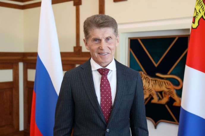 Поздравление Губернатора Приморского края Олега Кожемяко с Днём российской печати...