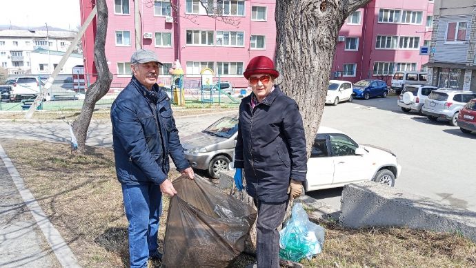 ТОСы Находки начали весеннее благоустройство города