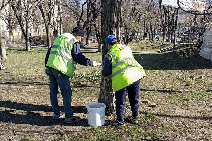 В субботнике в Находке приняли участие депутаты Законодательного собрания Приморского края