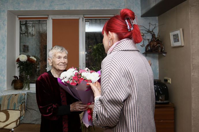 В Находке поздравили тружениц тыла